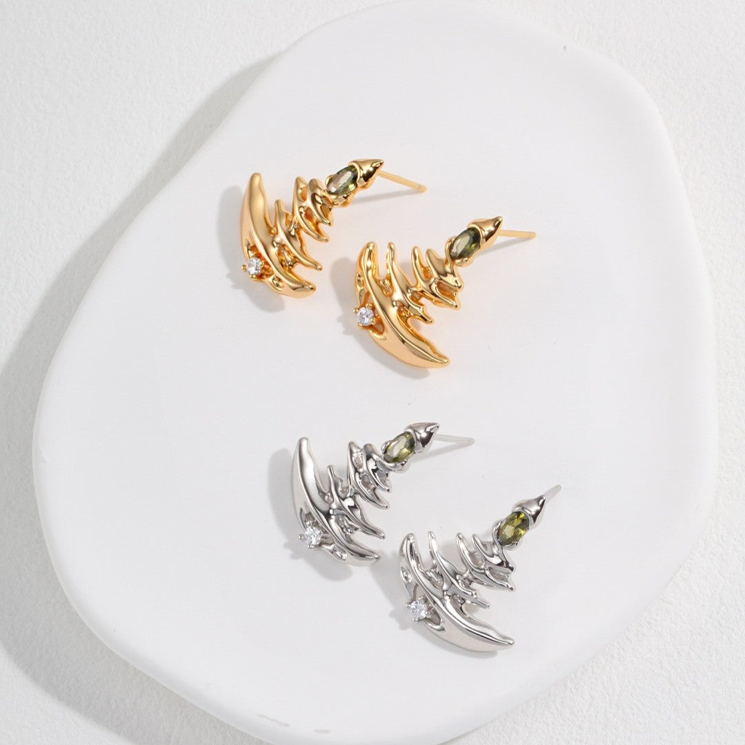 Water Ripple Shaped Jewelry Set