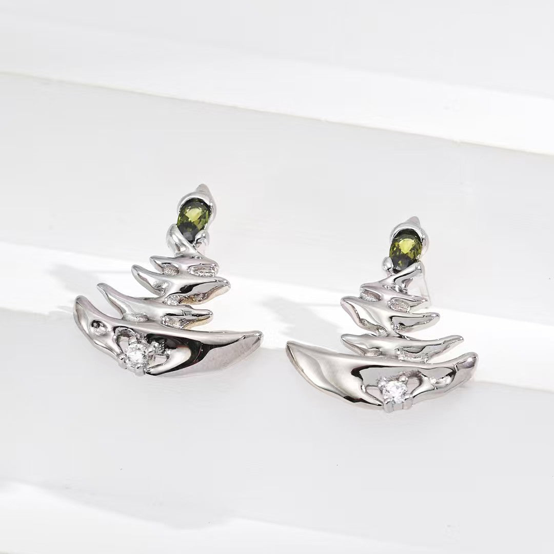 Water Ripple Shaped Jewelry Set