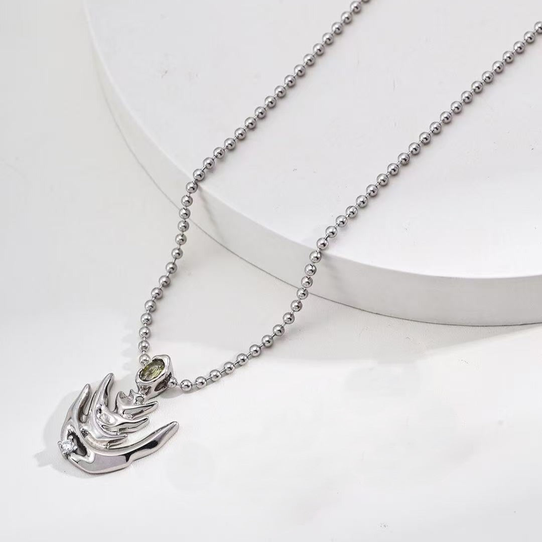 Water Ripple Shaped Necklace