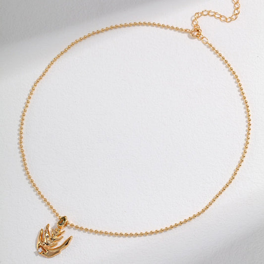 Water Ripple Shaped Necklace