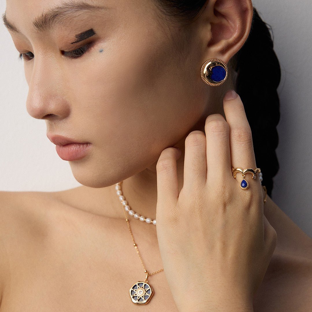 Lapis Lazuli Jewelry Set Ⅰ