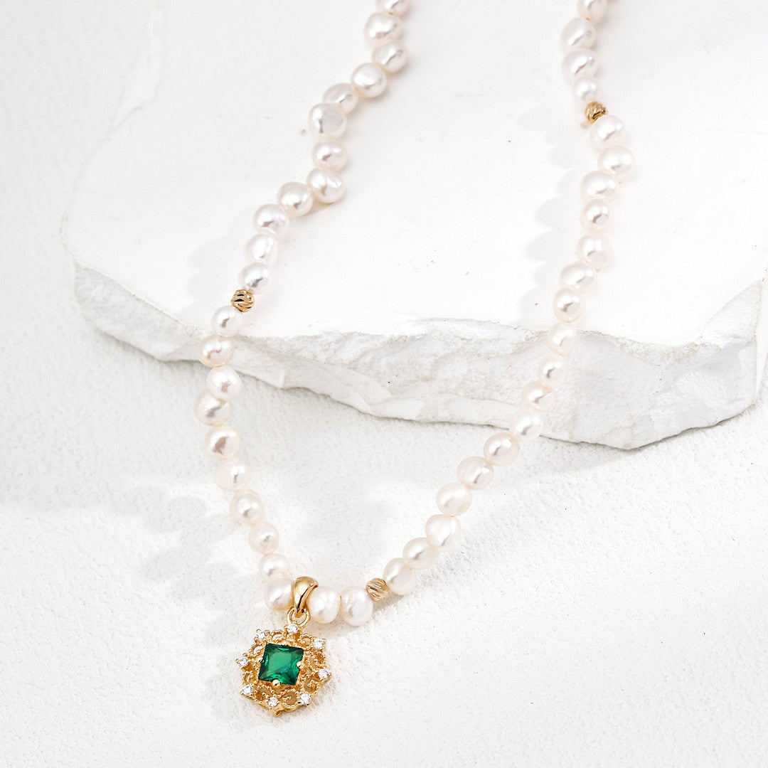 Synthetic Zircon Pendant Jewelry set