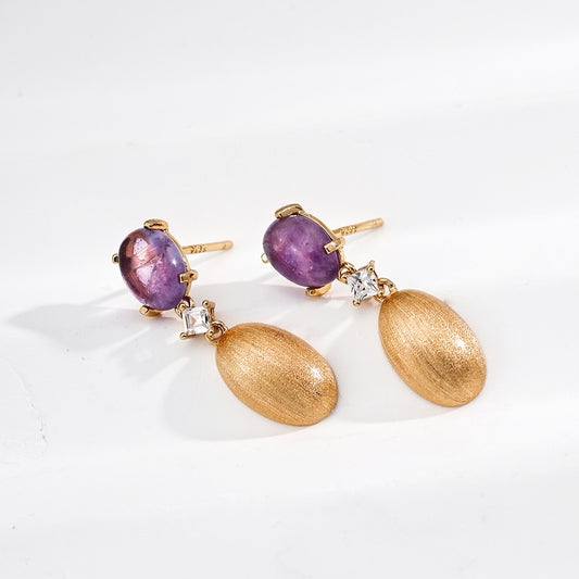 Amethyst Earrings Ⅱ