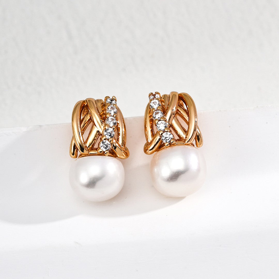 Pearl&Zircon Jewelry set Ⅰ