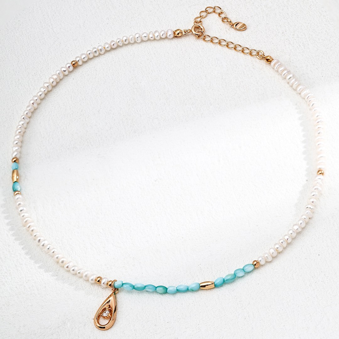 Pearl&Zircon Jewelry Set Ⅱ