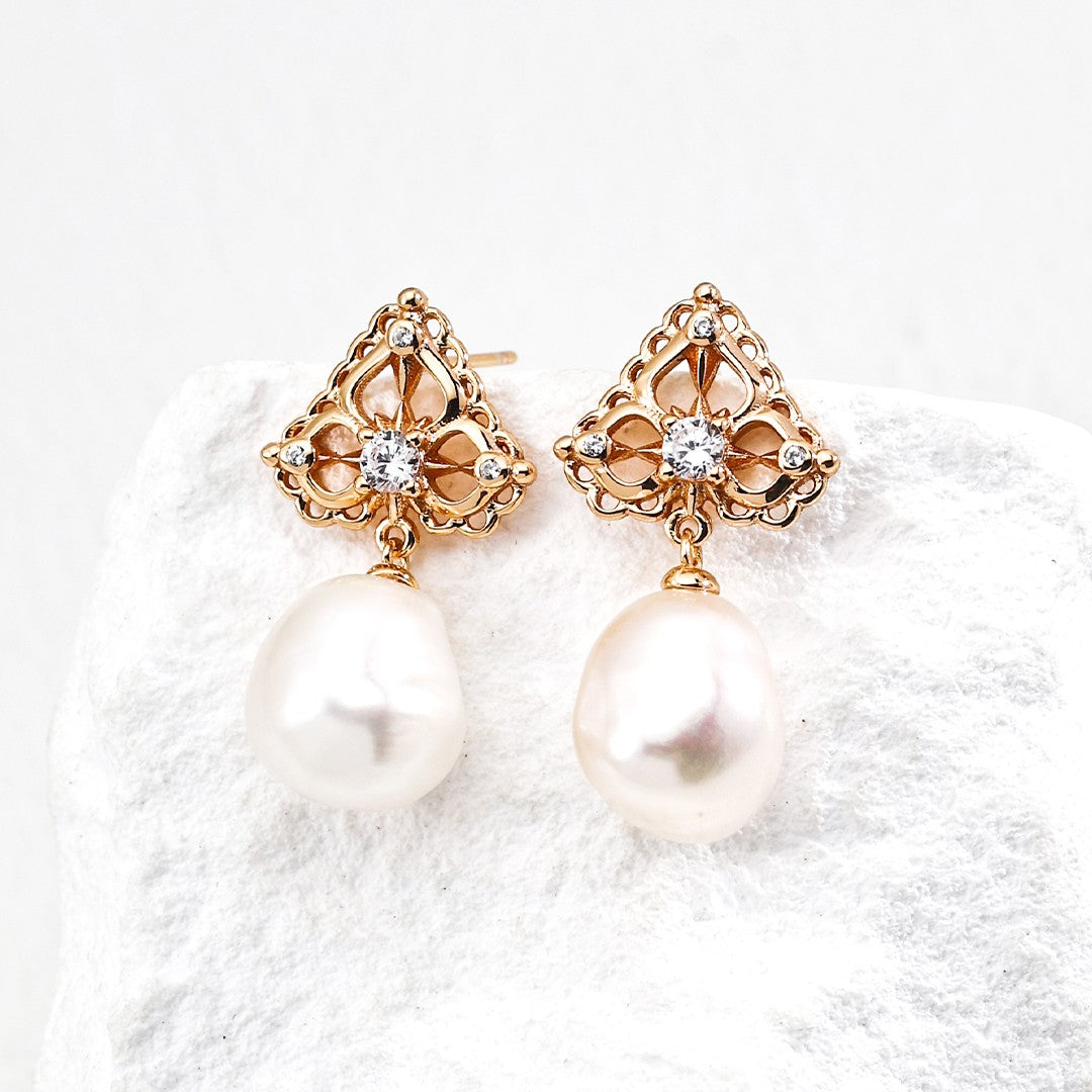 Pearl&Zircon Jewelry Set Ⅱ