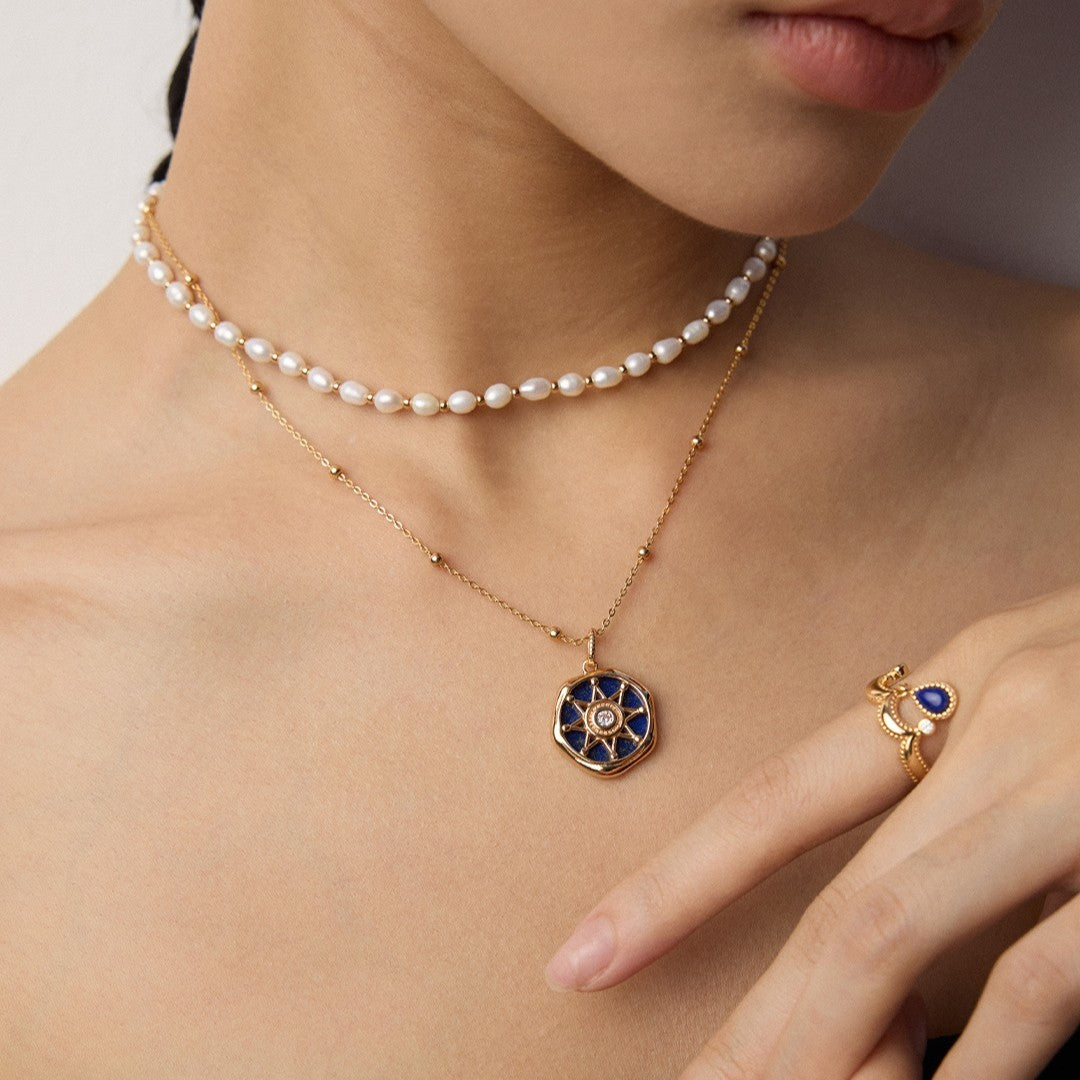 Lapis Lazuli Pendant Necklace