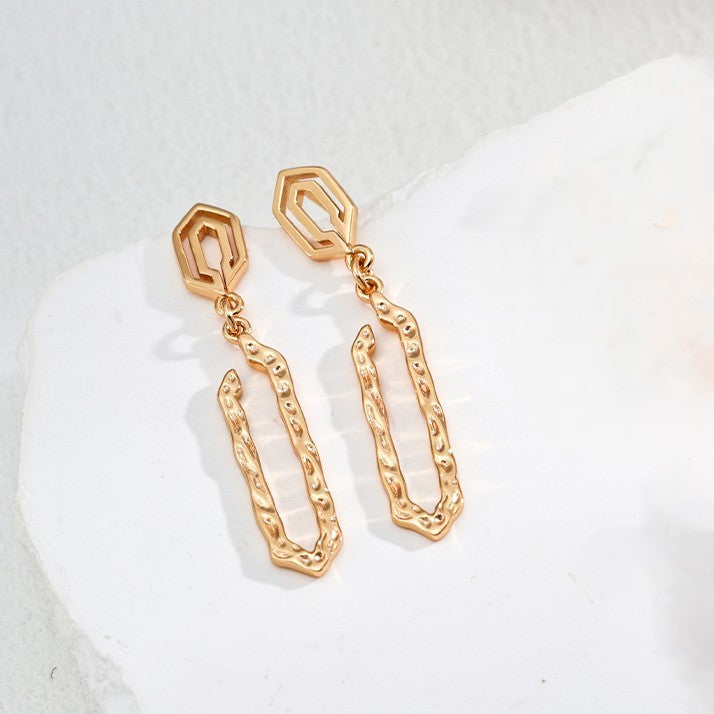 Pin Shaped Earrings