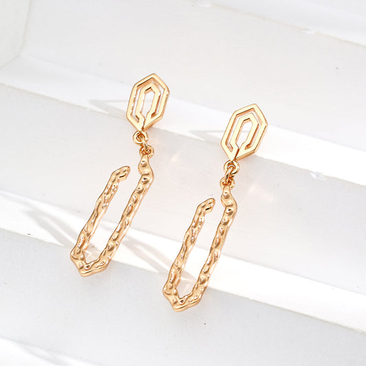 Pin Shaped Earrings