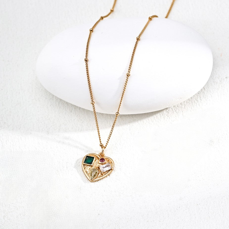 Multicolor Zircon Jewelry Set
