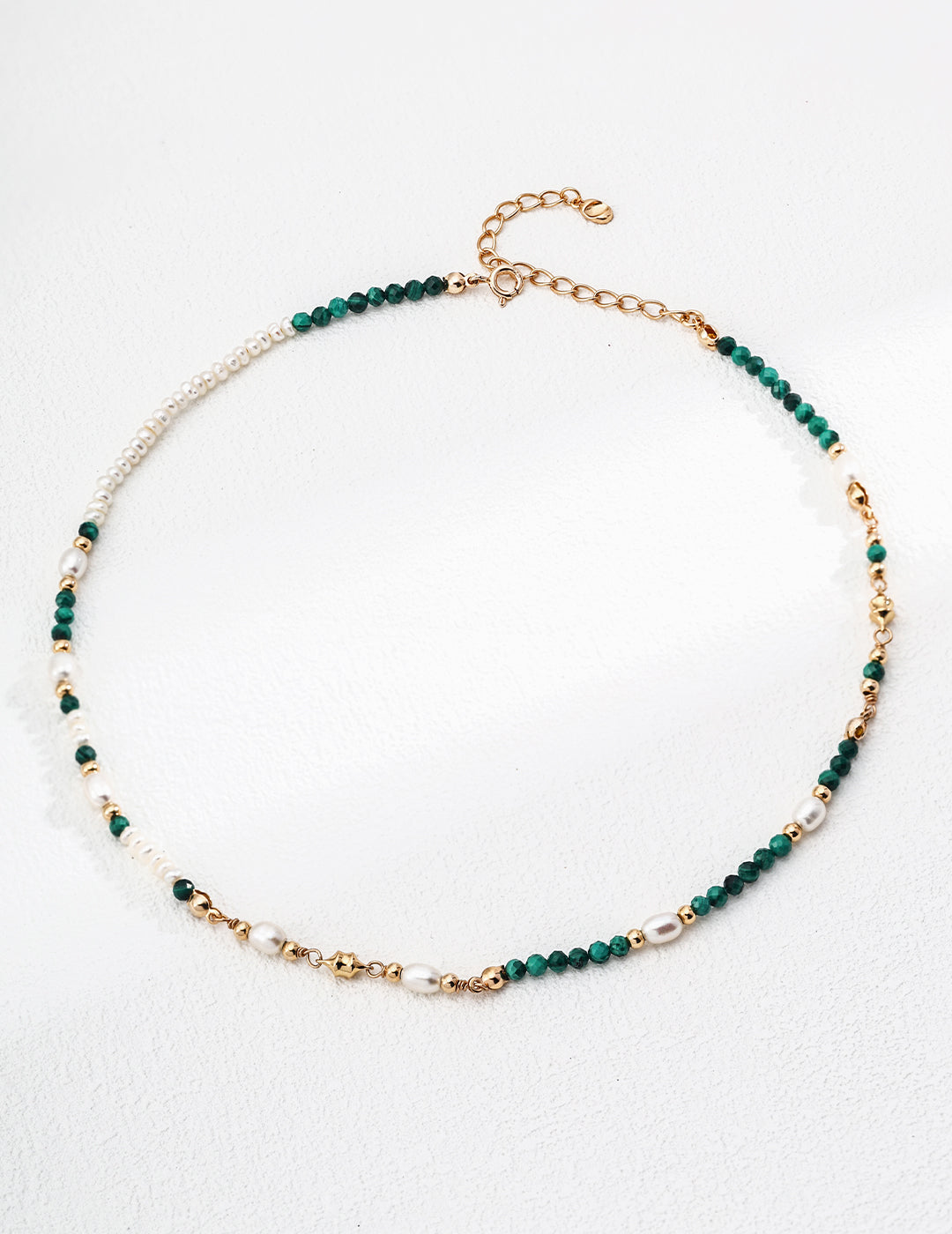 Malachite&Pearl Jewelry Set Ⅱ