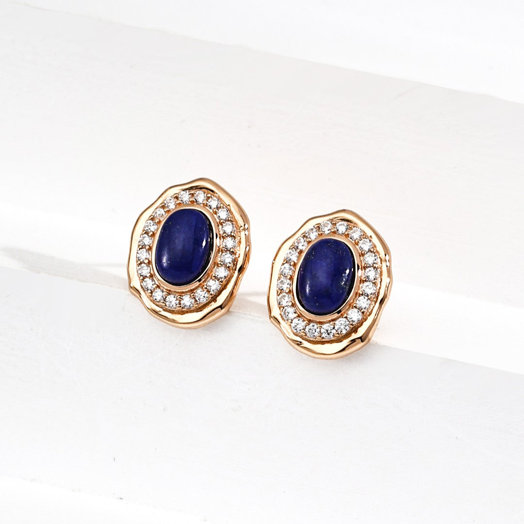 Lapis Lazuli Earrings Ⅲ