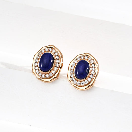 Lapis Lazuli Earrings Ⅲ