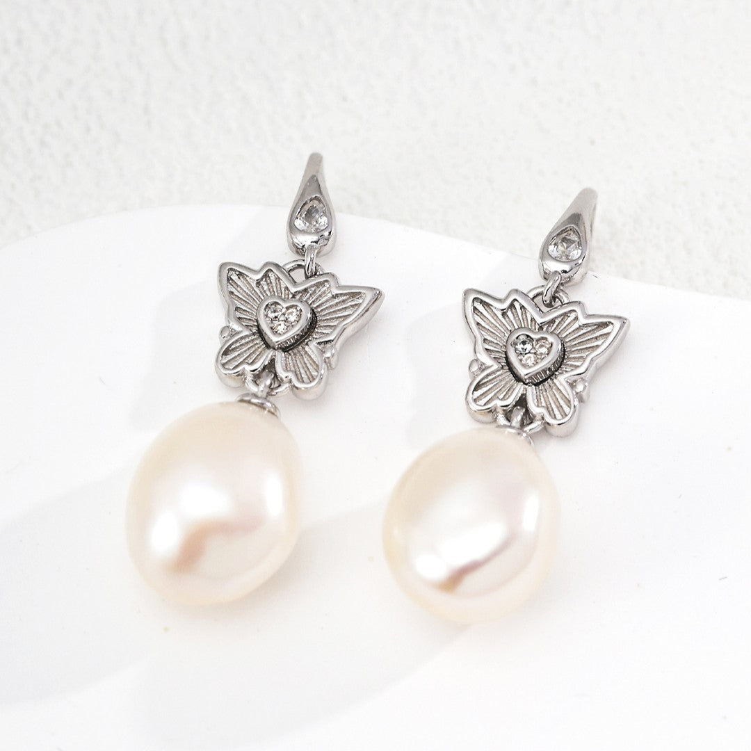 Pearl Pendant Earrings Ⅺ