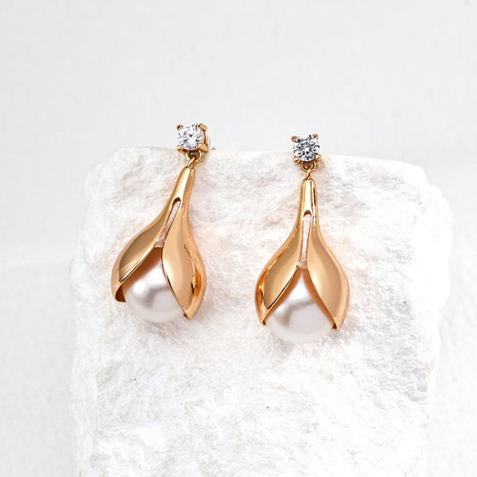 Pearl Pendant Earrings Ⅻ