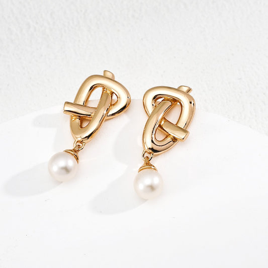 Pearl Pendant Earrings Ⅷ