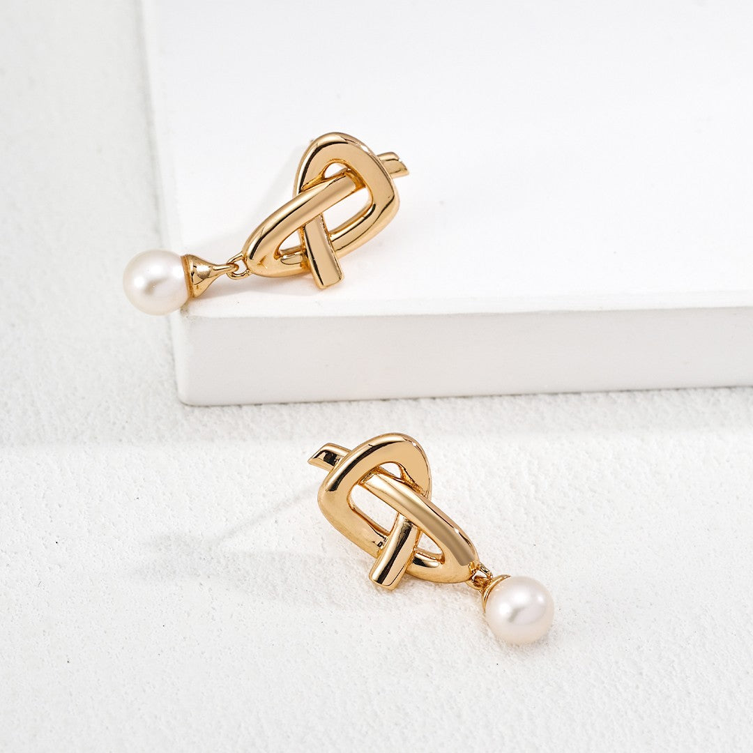 Pearl Pendant Earrings Ⅷ