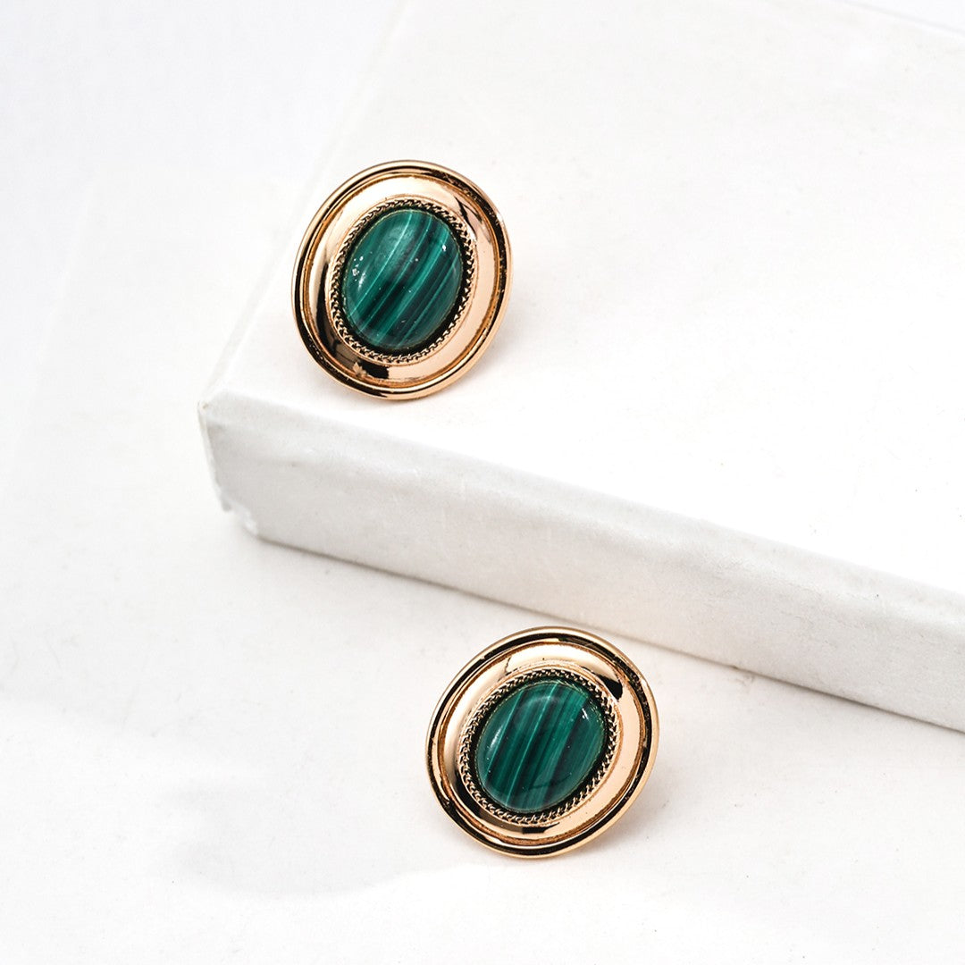 Malachite Earrings Ⅲ