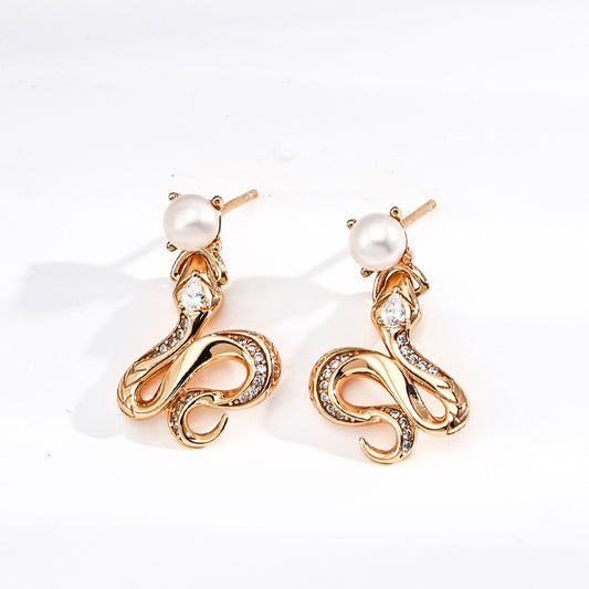 Snake Shaped Earrings
