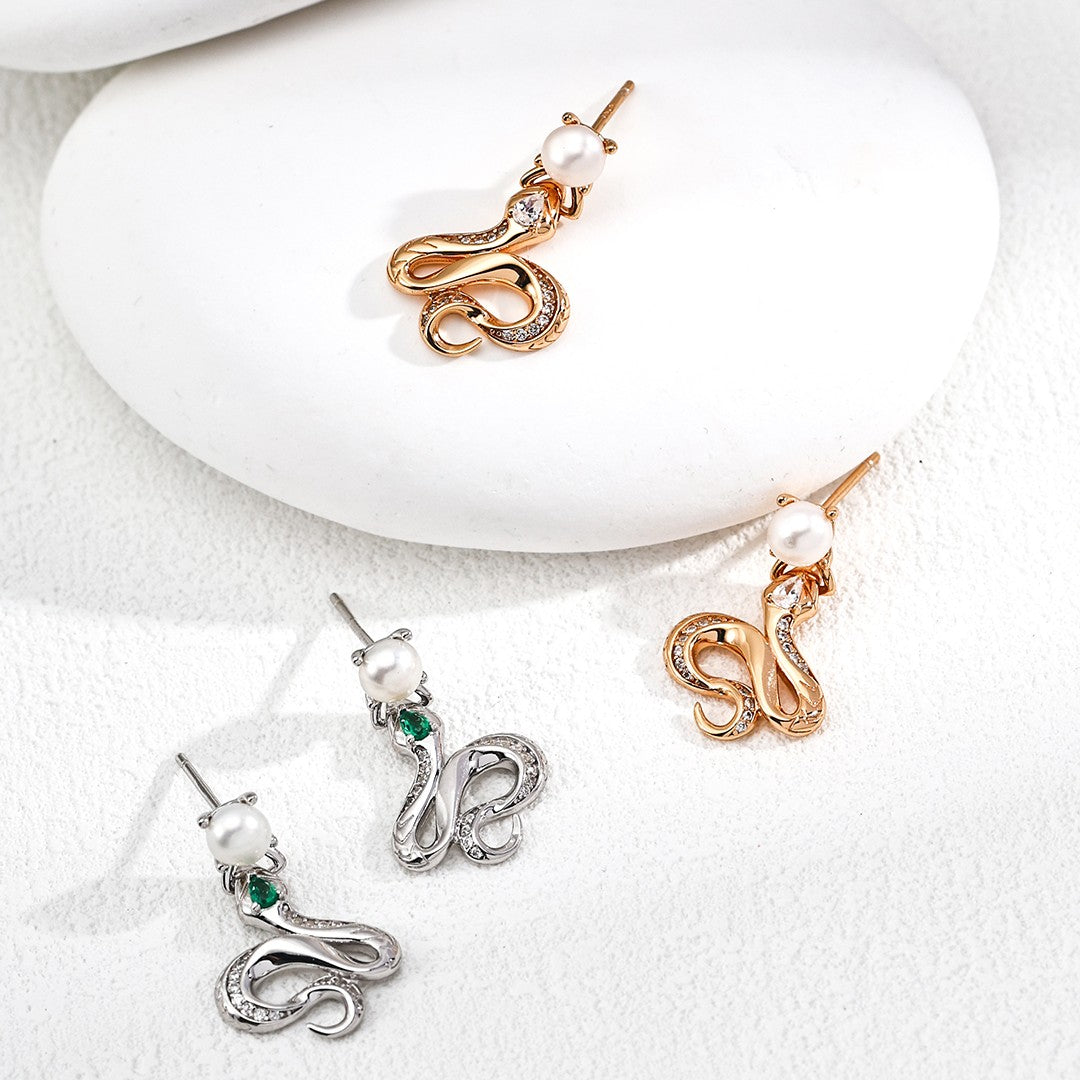 Snake Shaped Earrings