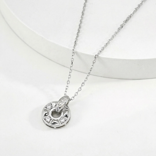 Lucky Wheel Pendant Necklace