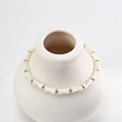Bamboo Shell  Bracelet