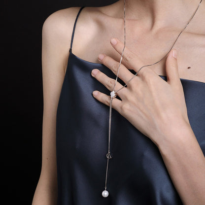 Long Silver Necklace Ⅱ