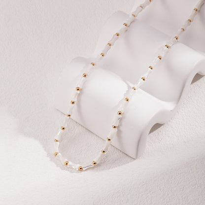 Bamboo Shell Necklace