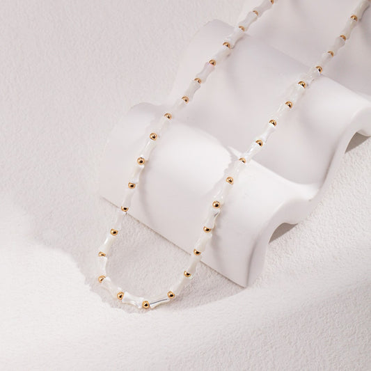 Bamboo Shell Necklace