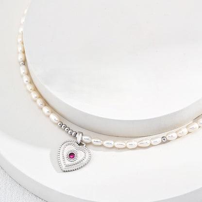 Heart Shaped Pendant Necklace Ⅲ