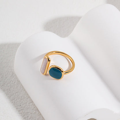 Macaron＆Morandi Enamel Ring