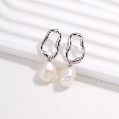 Pearl Pendant Earrings Ⅰ