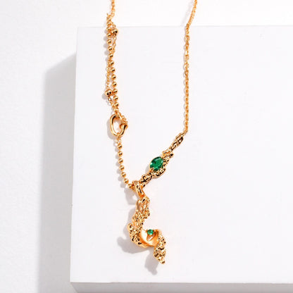 Zircon Inaid Jewelry Set