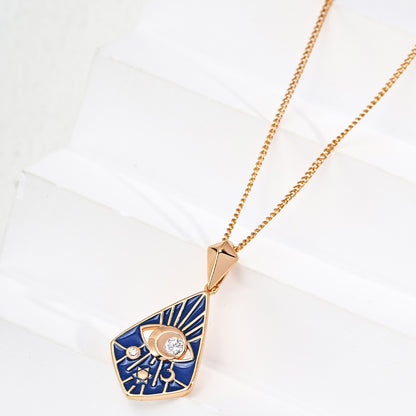 Blue Enamel Jewelry SetⅠ