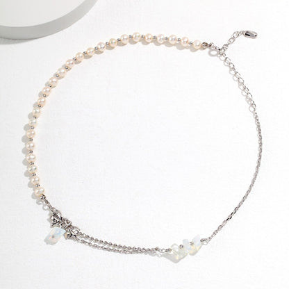 Pearl＆Opal Jewelry Set