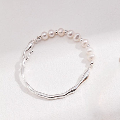 Water Droplet Pearl Bracelet