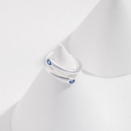 Zircon Inlaid Ring Ⅲ