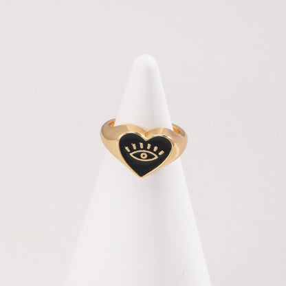 Black Enamel Ring Ⅱ