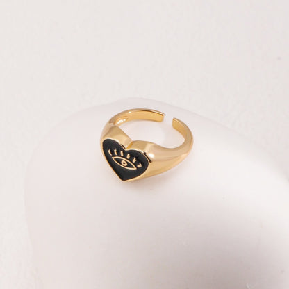 Black Enamel Ring Ⅱ