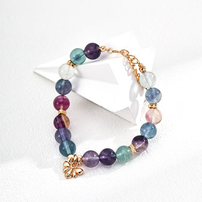 Multicolor Fluorite Bracelet