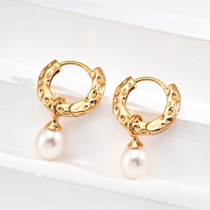 Pearl Pendant Earrings Ⅴ