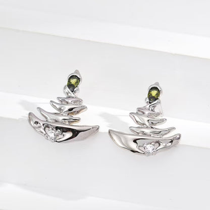 Water Ripple Shaped Jewelry Set
