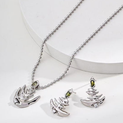 Water Ripple Shaped Jewelry Set