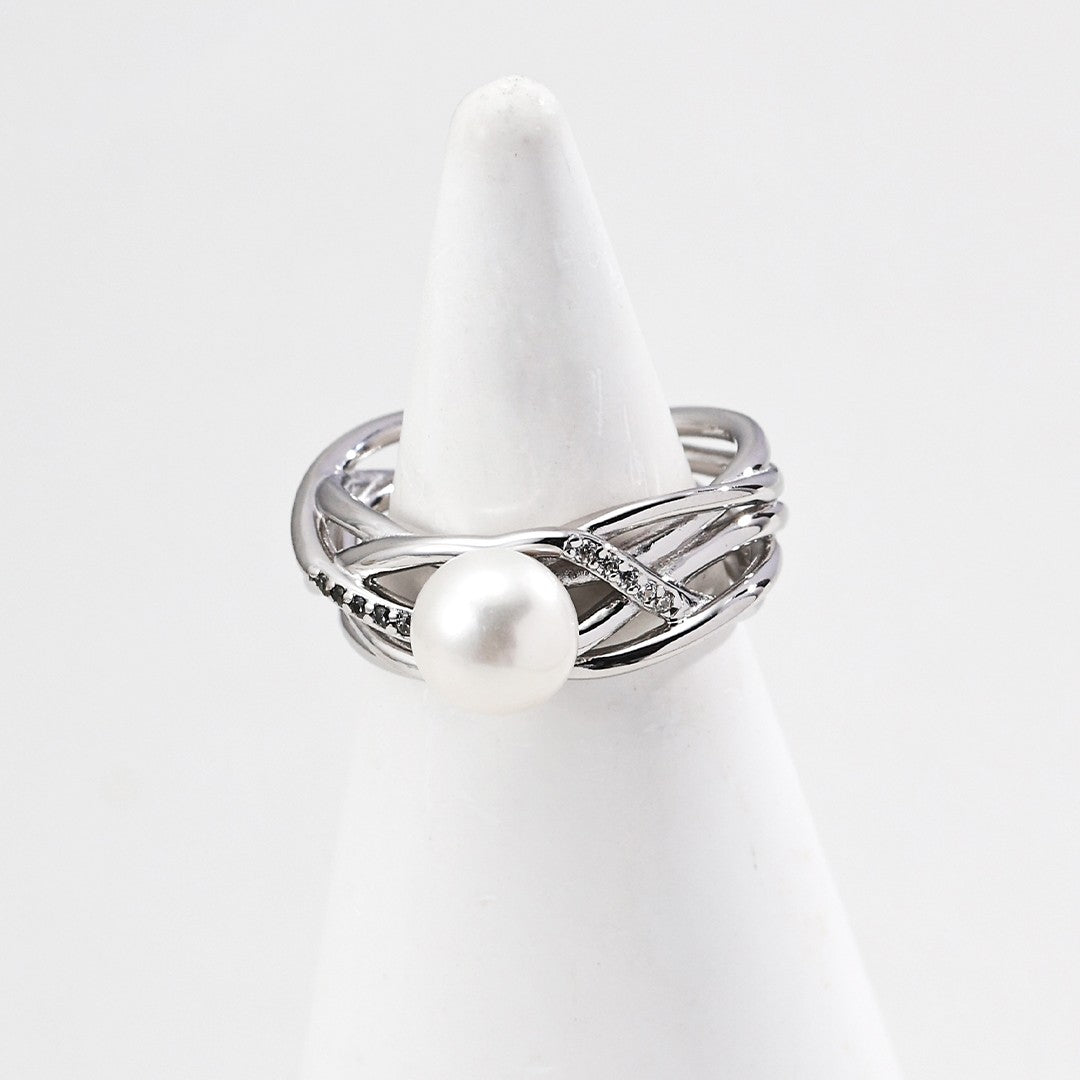 Pearl＆Zircon Jewelry set Ⅰ