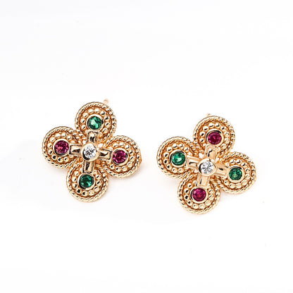 Multicolor Zircon Jewelry Set
