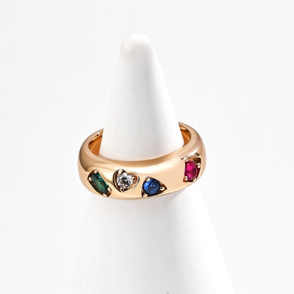 Multicolor Zircon Jewelry Set