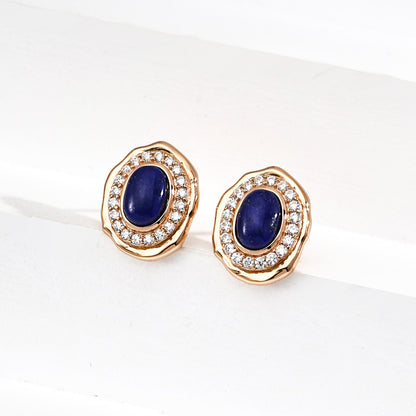 Lapis Lazuli Earrings Ⅲ