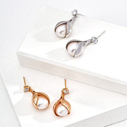 Pearl Pendant Earrings Ⅻ