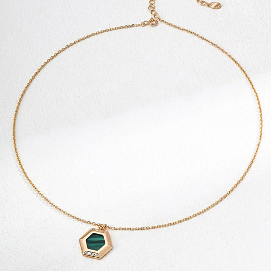 Collar colgante de malaquita Ⅳ