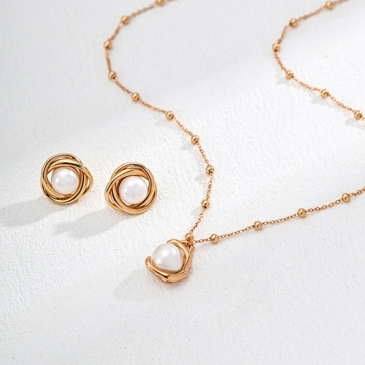 Conjunto de joyas de perlas Ⅳ